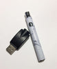 510 Threaded Battery White Grey Marble Vape Pen