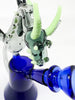 Smoked Dragon Recycler Glass Water Pipe/Dab Rig