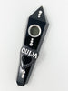 Black Obsidian Crystal Hand Pipe Ouija Swarovski