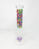 Rainbow Cheetah Leopard Cat 12in Glass Water Pipe/Bong