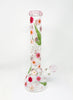 Pink Dried Floral 18 inch Glass Water Pipe/Bong