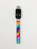 510 Threaded Battery Tie Dye Hippie Colored Crystal Bottom Starter Kit
