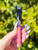 510 Threaded Battery Pink Orange Holographic Vape Pen