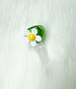 Green Daisy 14mm Glass Bowl