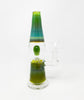 Guru Glass Egyptian Green Lamp Heady Glass Water Pipe/Rig