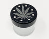 StayLit Iridescent Transparent Glitter Weed Leaf Swarovski Crystal Stash Jar