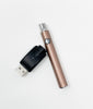 510 Threaded Battery Rosey Champagne Gold Glitter Starter Kit