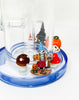 Evil Gnomes Bent Neck Glass Water Pipe/Rig