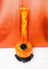 Noble Glass Orange Swirl Black Heady Glass Water Pipe/Bong