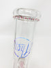 Pink StayLit Holographic Opal Crystal 12in Beaker Glass Water Pipe/Bong
