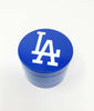 Blue Los Angeles Herb Grinder 4 Piece 55mm W/ Cleaning Tool