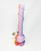 Noble Glass Rainbow Cane Heady Glass Water Pipe/Bong