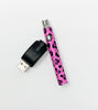 510 Threaded Battery Pink Cheetah Print Vape Pen Starter Kit
