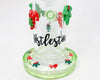 Christmas Mistlestoned Water Hand Pipe/Dab Rig