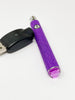 510 Threaded Battery Purple Glitter Purple Rhinestone Starter Kit