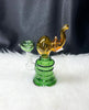 Safari Elephant Glass Water Pipe/Dab Rig