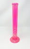 Pink StayLit Opal Hologrpahic Crystal 11.5in Glass Water Pipe/Bong