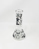 Glow In The Dark Alien Outer Space Glass Hand Pipe/Bong