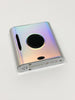 510 Threaded VMod Battery Matte Silver Rainbow Galaxy Starter Kit