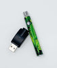 510 Threaded Battery Cannabis Leaf Vape Pen Starter Kit