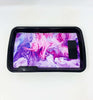 Purple Pink Marble LED Rolling Tray Featuring 7 Colors and Party Mode