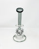 StayLit Carbon Fiber 8.5in Bent Neck Glass Water Hand Pipe/Dab Rig