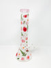 Pink Dried Floral 18 inch Glass Water Pipe/Bong