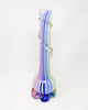 Noble Glass Rainbow Cane Heady Glass Water Pipe/Bong