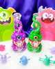 AHH Little Eyeballs Monster Glow In The Dark Glass Water Pipe/Dab Rig