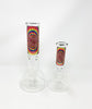 Rainbow Swirl Beaker Glass Water Pipe/Bong