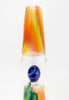 Guru Glass Orange Green Swirl Lamp Heady Glass Water Pipe/Rig