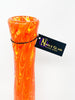 Noble Glass Orange Swirl Black Heady Glass Water Pipe/Bong