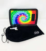 Rainbow Tie Dye LED Rolling Tray Featuring 7 Colors and Party Mode