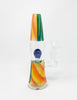 Guru Glass Orange Green Swirl Lamp Heady Glass Water Pipe/Rig