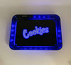 Glow Tray x Cookies Black LED Rolling Tray