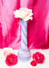 Noble Glass Pink Purple Swirl Beaker Heady Glass Water Pipe/Bong