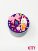 Rainbow Herb Grinder Rainbow Swarovski Crystal Dog Custom 4 Piece 55mm W/ Cleaning Tool