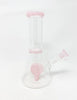 Cute Heart 8in Heart Perc Glass Water Pipe/Bong