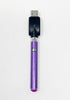 510 Threaded Battery Lavender Glitter Purple Crystal Starter Kit