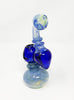 Blue Swirl Glass Hand Pipe/Bubbler