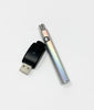 510 Threaded Battery Matte Silver Rainbow Galaxy Starter Kit