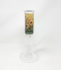 Yellow Sunflower Beaker Glass Water Pipe/Bong