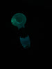 Glow In The Dark Rainbow Flower Glass Hand Pipe