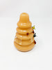 Honey Beehive Glass Hand Pipe