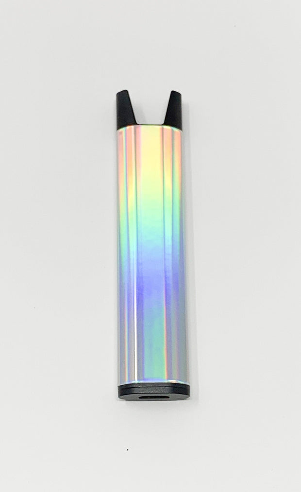 Stiiizy Pen Silver Galaxy Rainbow Holographic Battery Vape Pen Starter Kit