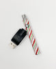 510 Threaded Battery Candy Cane Stripes Starter Kit