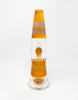 Guru Glass Orange Sherbert Chaos Lamp Heady Glass Water Pipe/Rig