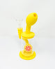 Yellow Lemon Silicone Water Pipe/Dab Rig