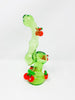 Green Cherries Glass Hand Pipe/Bubbler