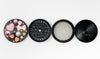 Herb Grinder Blush Pink Fuzzy Heart Weed Grinder 4 Piece 55mm W/ Cleaning Tool